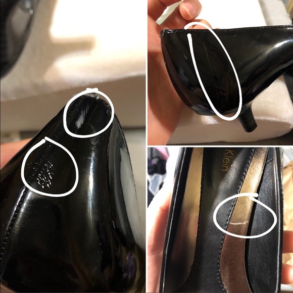 Calvin Klein Black Short Heels - Picture 8 of 8